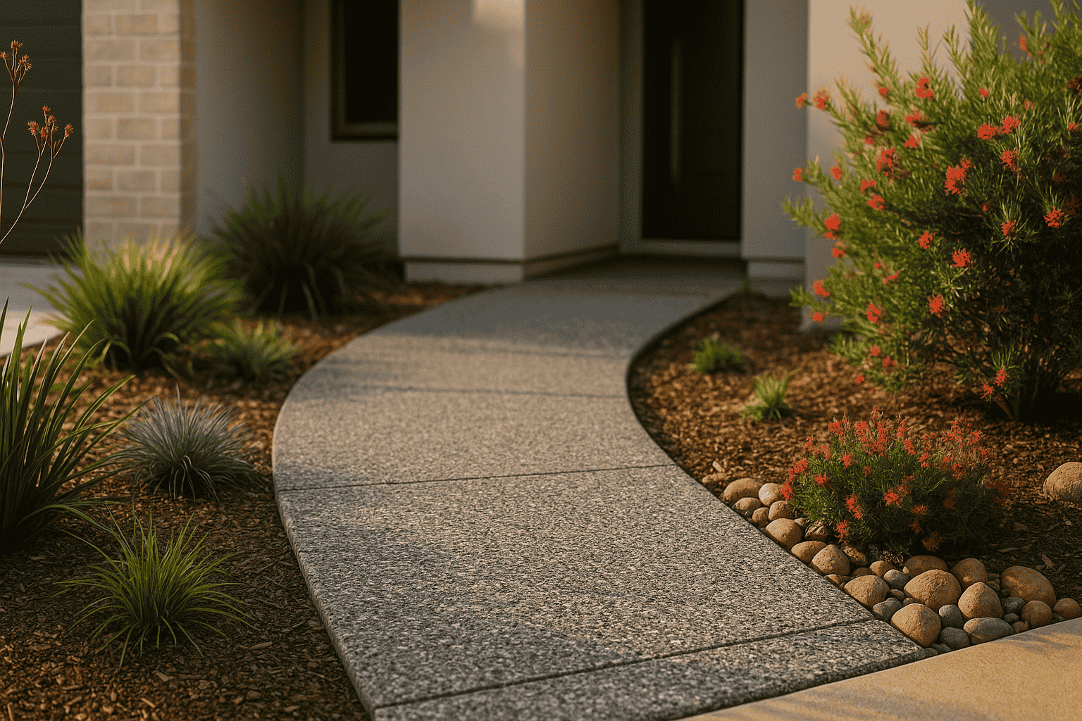 Exposed Aggregate Paths & Walkways Adelaide