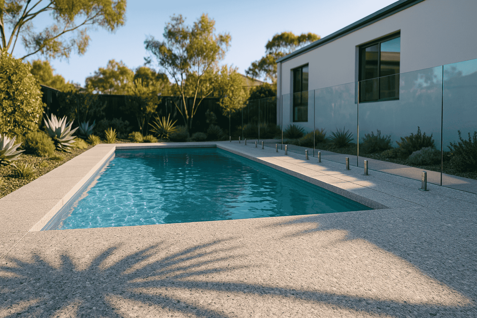 Exposed Aggregate Pool Surrounds Adelaide